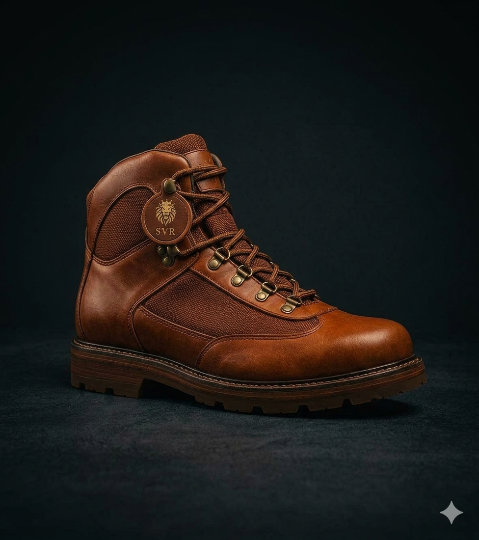 SVR Cognac Leather Boot